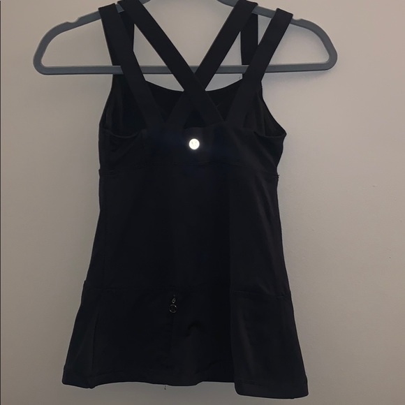 Lululemon Black Chaturanga Tank Top - Picture 3 of 8
